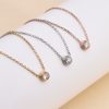 22788903281_1493658876.jpg Stainless Steel Round Zirconia Necklace 632032482596