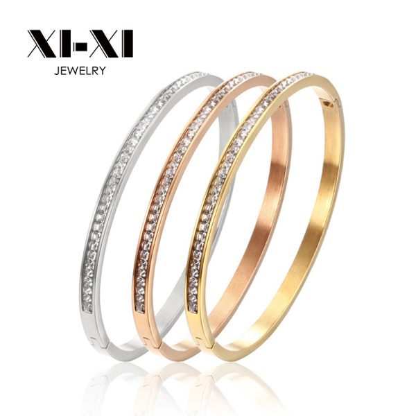 23292993349_1493658876.jpg Stainless Steel Zirconia Bangle 632802568295