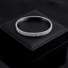 23379966487_1493658876.jpg Stainless Steel Roman Numeral Enamel Bangle 633477005792