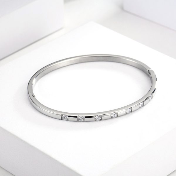 23507432545_1493658876.jpg Stainless Steel Slim Rhinestone Bangle 633552862294