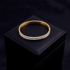 23564549549_1493658876.jpg Stainless Steel Roman Numeral Enamel Bangle 633477005792