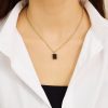 O1CN01030Oio25wjROzN7hz_3529117591-0-cib.jpg Stainless Steel Zirconia Double Layer Necklace 754852880311