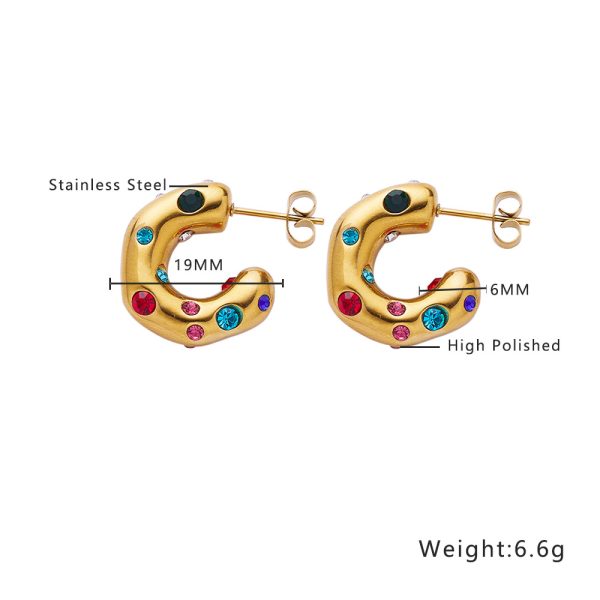 O1CN010LusjV25wjNwkj00C_3529117591-0-cib-3.jpg Stainless Steel Rhinestone Crescent Earrings 724369464612