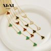 O1CN010MIpwN25wjbvYFJPO_3529117591-0-cib.jpg Stainless Steel Mother of Pearl Butterfly Necklace 809206192576