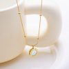 O1CN010Y1I8B25wjRQ45bbf_3529117591-0-cib.jpg Stainless Steel Enamel Heart Necklace 755219394918