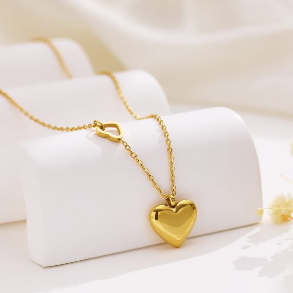 O1CN010e6kHf25wjYmjqhgP_3529117591-0-cib.jpg Stainless Steel Heart Necklace 870286289869