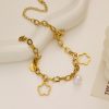 O1CN010p3EDY25wjUdmEWzb_3529117591-0-cib.jpg Stainless Steel Pearl Flower Bracelet 798767193233