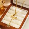 O1CN011C3lpF25wjVSQMMjt_3529117591-0-cib.jpg Stainless Steel Letter H Necklace 814581593457
