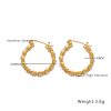 O1CN011CiSNL25wjNyXMnNn_3529117591-0-cib-3.jpg Stainless Steel Rhinestone Crescent Earrings 724369464612