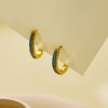 O1CN011Pm32I25wjRd7jfmb_3529117591-0-cib.jpg Stainless Steel Single Row Hoop Earrings 756984502528