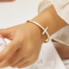 O1CN011QHZCe25wjUldfPp6_3529117591-0-cib.jpg Stainless Steel Cross Enamel Bangle 800983296908