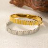 O1CN011WgILe25wjbydrh8L_3529117591-0-cib.jpg Stainless Steel Rhinestone Screw Bangle 957365583252