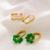 O1CN011XxqKR25wjRgbrBqg_3529117591-0-cib.jpg Stainless Steel Enamel Geometric Earrings 756769531479
