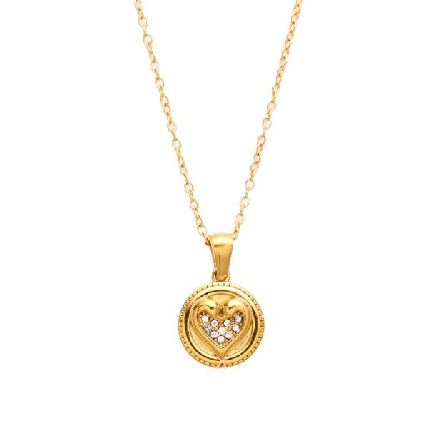 O1CN011lVwgR25wjShQPhSU_3529117591-0-cib.jpg Stainless Steel Rhinestone Heart Necklace 768709683157
