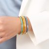 O1CN011vJWN125wjSMx7tvu_3529117591-0-cib.jpg Stainless Steel Enamel Bangle 973329898763