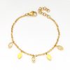 O1CN012JeqsJ25wjb2jsRyN_3529117591-0-cib.jpg Stainless Steel Disc Charm Bracelet 936350434840