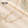 O1CN012NbQSA25wjbj5zMqC_3529117591-0-cib.jpg Stainless Steel Glass Teardrop Necklace 944315572598