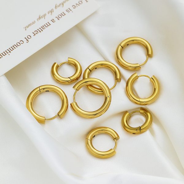 O1CN012dwLXX25wjd1PmuBN_3529117591-0-cib.jpg Stainless Steel Circle Earrings 980207623861