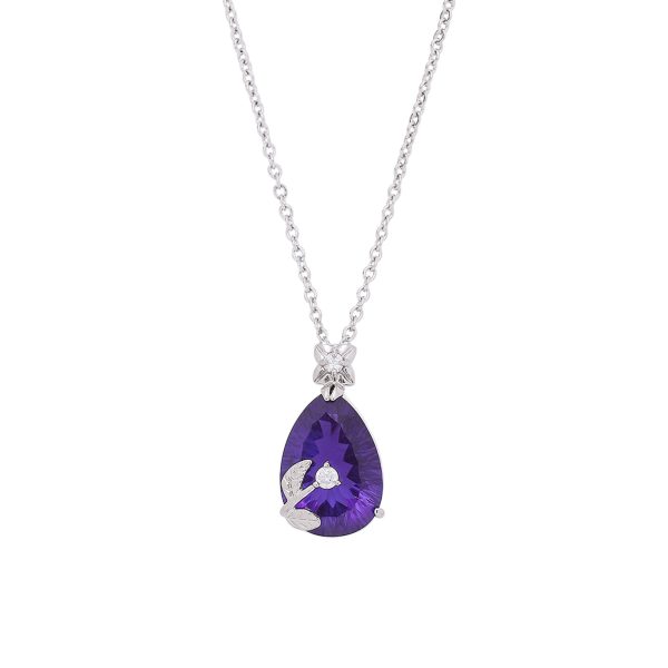 O1CN012icIHP25wjJQqu7aj_3529117591-0-cib.jpg Stainless Steel Teardrop Stone Necklace 681834496844