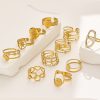 O1CN012jaW4C25wjd1NBWw3_3529117591-0-cib.jpg Stainless Steel Clover Heart Ring 981930324372