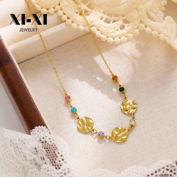 O1CN0132p1yC25wjbu6SA71_3529117591-0-cib.jpg Stainless Steel Zirconia Necklace 765263703462