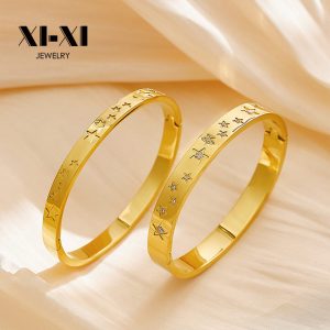 Stainless Steel Star Bangle 724613802869