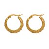 O1CN013UCGFZ25wjV28ePTM_3529117591-0-cib.jpg Stainless Steel Textured Huggie Earrings 806113016766
