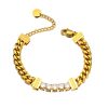 O1CN013Wk6pU25wje5dwE2I_3529117591-0-cib.jpg Stainless Steel Matte Cuban Bracelet 1003165808524