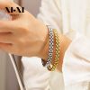 O1CN014BcG4g25wjbmi2vgn_3529117591-0-cib.jpg Stainless Steel Watch Band Bracelet 800717260745