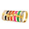 Stainless Steel Roman Numeral Bangle 724449009816