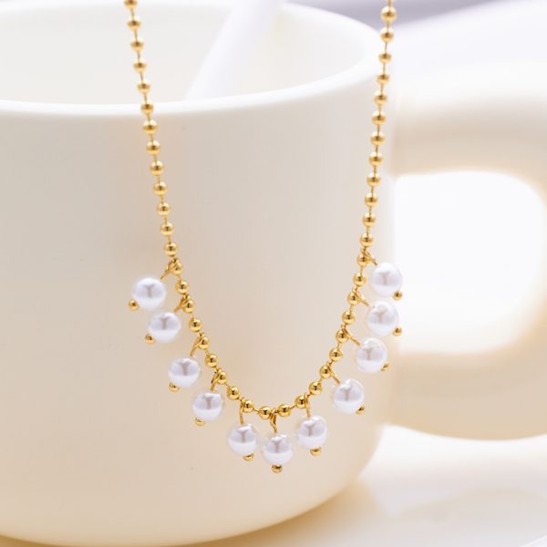 O1CN014E1C5025wjUX1kQLd_3529117591-0-cib.jpg Stainless Steel Pearl Necklace 794374624236