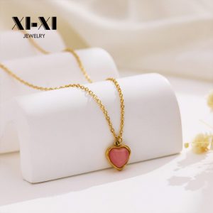 Stainless Steel Heart Necklace 809249898791