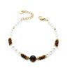 Stainless Steel Tigers Eye Bracelet 919099043115