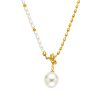 O1CN014Uv08F25wjbI2yAiB_3529117591-0-cib.jpg Stainless Steel Pearl Teardrop Necklace 941040873016
