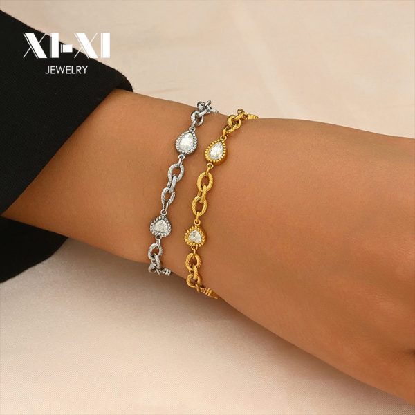 O1CN014aby6A25wjbpPgSEv_3529117591-0-cib.jpg Stainless Steel Crystal Bracelet 915696923164