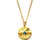 O1CN014bFx1L25wjQkVtofs_3529117591-0-cib.jpg Stainless Steel Round Evil Eye Necklace 747564313777