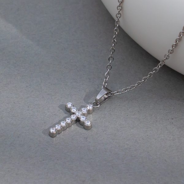 O1CN014dqQQ425wjZYGUlgq_3529117591-0-cib.jpg Stainless Steel Cross Necklace 893354087140