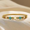 O1CN014wOVvn25wjfsNesj1_3529117591-0-cib.jpg Stainless Steel Enamel Hollow Bangle 1052548804091