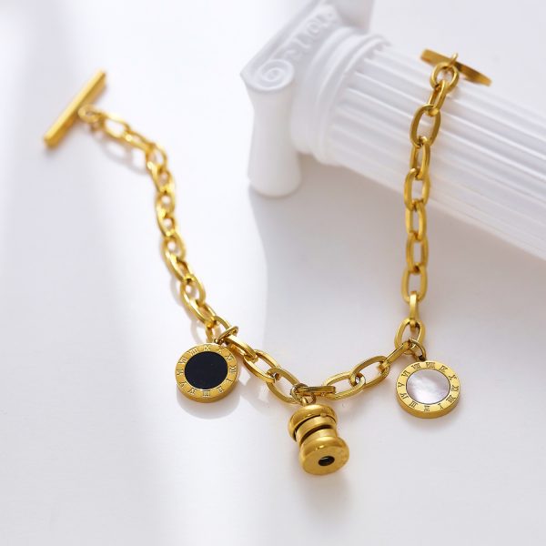 O1CN014wpCrJ25wjRi4ulxr_3529117591-0-cib.jpg Stainless Steel Coin Layered Bracelet 757233932704