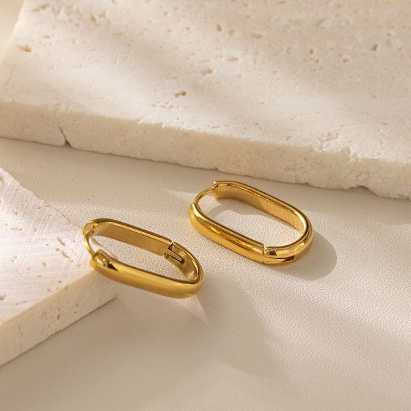 O1CN014x2k1i25wjZX8pbmr_3529117591-0-cib.jpg Stainless Steel U Shaped Earrings 892898675216