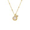 O1CN0157LT6x25wjVZvLYZW_3529117591-0-cib.jpg Stainless Steel Rhinestone Cat's Eye Necklace 816012303662