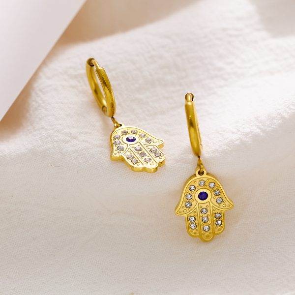 O1CN015AhMY925wjReaFaaM_3529117591-0-cib.jpg Stainless Steel Hexagon Earrings 756725806821