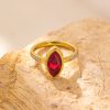 O1CN015FHG9nWsS7G21stE_3529117591-0-cib.jpg Stainless Steel Marquise Zirconia Ring 1079962211809