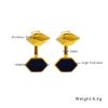 O1CN015PCDsr25wjRea6Sde_3529117591-0-cib.jpg Stainless Steel Hexagon Earrings 756725806821