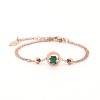 Stainless Steel Malachite Necklace 622722714749