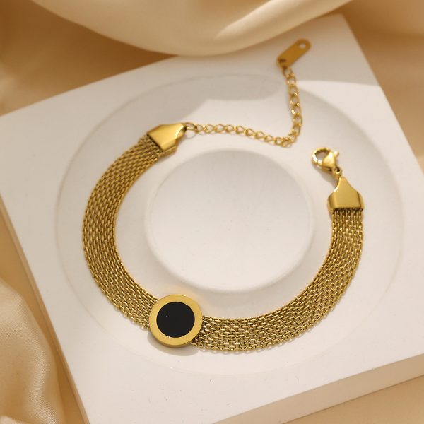 O1CN015SWlXX25wjUjhhpiR_3529117591-0-cib.jpg Stainless Steel Roman Numeral Bracelet 799119329137