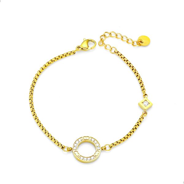 O1CN015TNm8y25wjbq79Hx1_3529117591-0-cib.jpg Stainless Steel Zirconia Circle Bracelet 914163159758