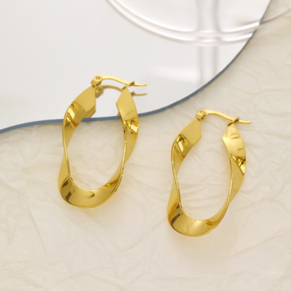O1CN015UcMrv25wjTJKXcfx_3529117591-0-cib.jpg Stainless Steel Wavy Hoop Earrings 775451833636