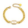O1CN015nx3OL25wje1gC07M_3529117591-0-cib.jpg Stainless Steel Zirconia Snaffle Bracelet 1002627461942