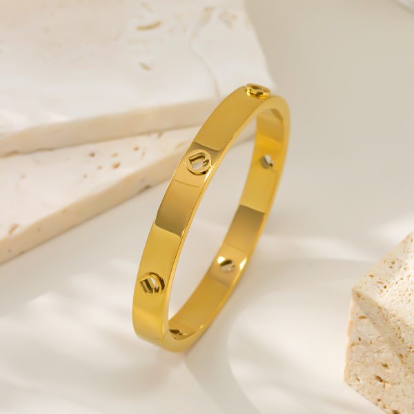 O1CN015vNAlu25wjfsjwldp_3529117591-0-cib.jpg Stainless Steel Hollow Heart Bangle 1049269222338